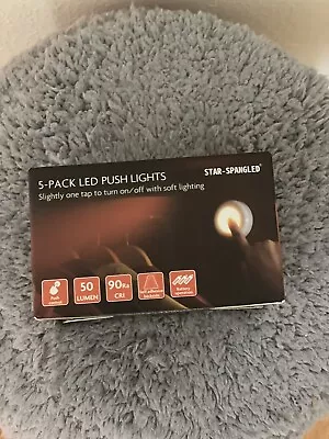 5-Pack Tap Light Push Lights Mini Night Touch Light LED Puck Lights Portable • $12.70