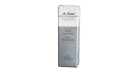 M. Asam Vinolift Nanopearls Anti-Age Night Concentrate Vitamin C SEALED 30ml 1OZ • $9.99