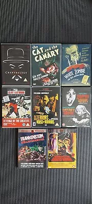 Classic Horror Lot Collection  11  DVDS  Hammer Karloff Lugosi Region 2 • £30