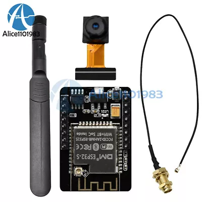 ESP32-CAM WIFI Bluetooth Development Board Enhanced Version+OV2640 Cam+Antenna • $7.99