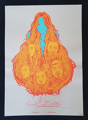 $175 • Buy Deftones Tempe Arizona 2006 Concert Poster By Jermaine Rogers Show Edition
