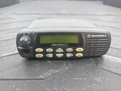 Motorola CDM1550 LS+ 200MHz 25w Mobile Radio AAM25MHF4DP5AN • $300