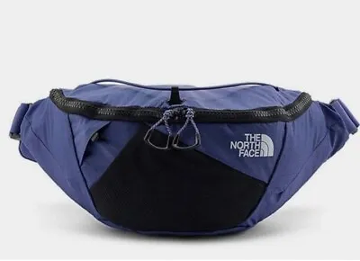 The North Face Lumbical Small Belt Bag Cave Blue Rare New Unisex Fanny Pack 3.5L • $58.22