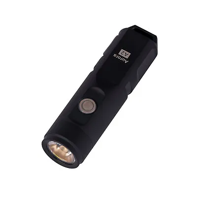 A2X 650 Lm Mini Keychain Rechargeable Flashlight RovyVon Black • $39.95