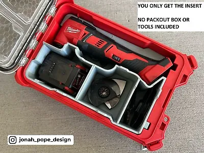 Milwaukee Packout M18 Multi-tool  Insert Tray ( INSERT ONLY ) • £39.99