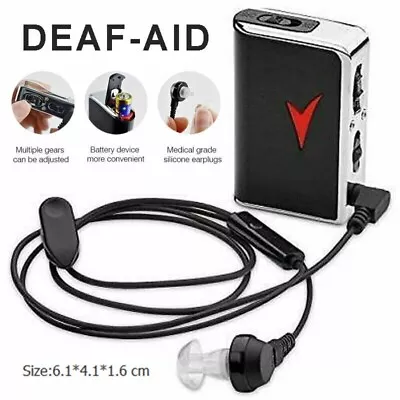 Amplifier Personal Ear Hearing Aid Assistance Talking Sound In-ear Amplifier • $34.52