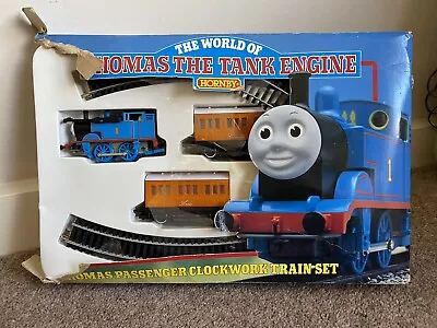 Hornby World Of Thomas The Tank Engine Clockwork Train Set R260 Boxed Rare. • £75