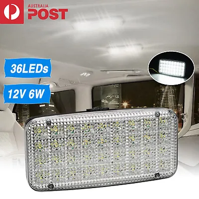 Rectangle Dome Roof Ceiling Interior Light Reading LED Trailer Caravan Camper RV • $20.99