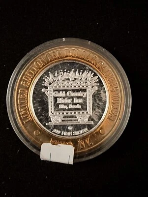 $34.99 • Buy Gold Country Motor Inn Casino Elko, NV $10 Gaming Token .60 Oz .999 Fine Silver
