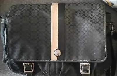 Coach Messenger Bag Voyager. Large Spacious. Strap Needs Repair. • $29.99