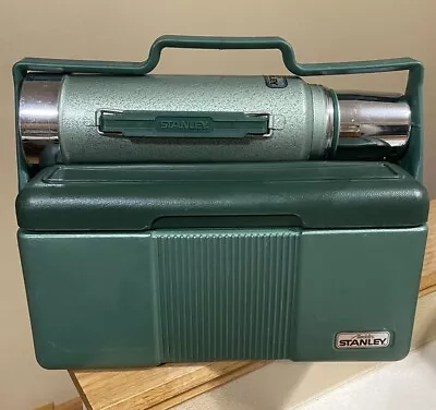 Stanley Aladdin Lunch Box Cooler And  Thermos Bottle Combo Set Vintage USA Clean • $40