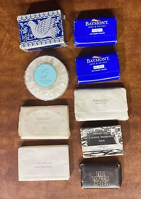 Vintage Hotel Soap Bars! Lot Of 9 Soap Bars! New Old Stock & Original Package! • $13.95