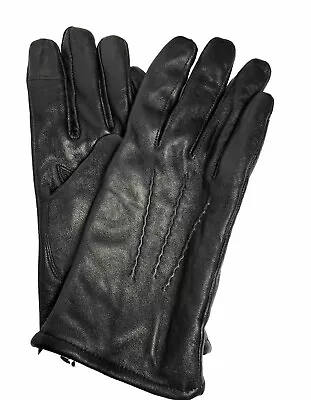 Goodfellow & Co Sheep Leather  Thinsulate Lined Tech Touch Gloves Black L NEW • $24.99