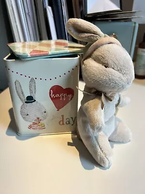 Maileg Happy Day Tin Box With Bunny • £22