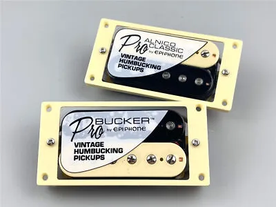 EPIPHONE Pro Zebra Pro Alnico Classic Probucker Humbucker Pickups 5 CORE WIRE • $34.90