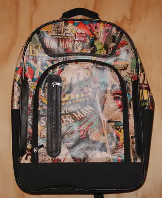 Marvel Backpack 4 Compartment W/Laptop Slot Gently Used • £9.64