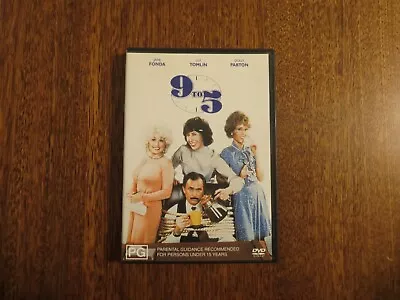 9 To 5 (DVD 1980) Comedy Film - Jane Fonda Lily Tomlin Dolly Parton - R4 • $19.99