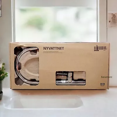 Ikea NYVATTNET Kitchen Faucet Chrome Plated 15¾×7¾  BRAND NEW • £110.21