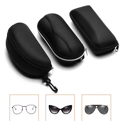 Portable Sunglasses Hard Case Box Protector Large Hold Eyeglasses Protector • £3.19