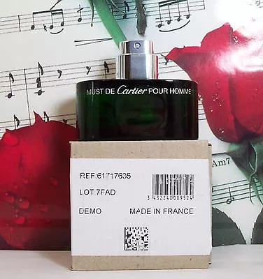 Must De Cartier Pour Homme Essence EDT Spray 1.6 FL. OZ. NTWB • $199.99