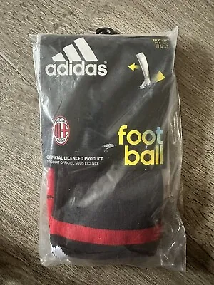 Adidas AC Milan Football Socks UK Size 4.5-6 Mens Adults Retro European Football • £9.99