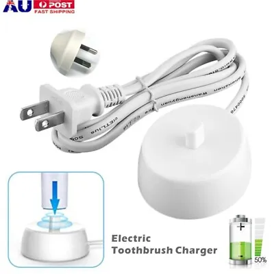 $19.66 • Buy Toothbrush Charger Base For BRAUN ORAL-B Model 3757 4729 ~ Many Model AU Plug