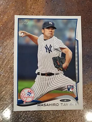 Masahiro Tanaka RC 2014 Topps Baseball 661 New York Yankees Rookie • $1