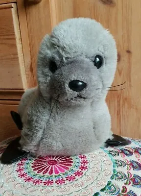 Vintage Korea I.M.D. Grey Gray Seal Sea Lion Plush Soft Stuffed Cuddly Toy 11  • £17.99
