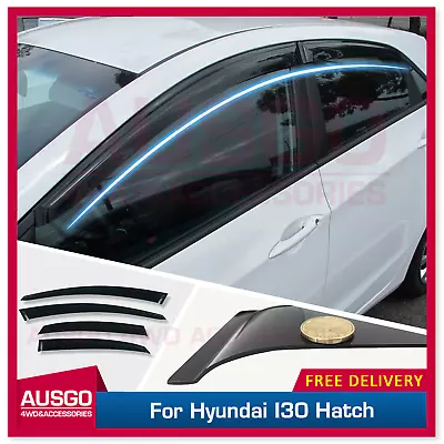 AUSGO Weather Shields For Hyundai I30 GD Series Hatch 2012-2017 Weathershields • $65.31