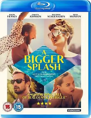 A Bigger Splash  (Blu-Ray) New & Sealed - Region B • £24.80