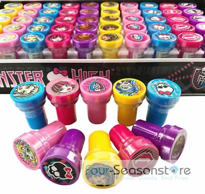 Monster High Self Ink Stamps Birthday Party Favors Gift Bag Filler Stamper • $14.99