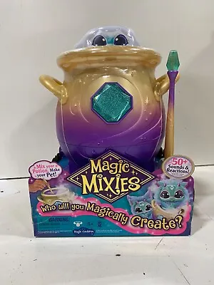 Moose Toys Magic Mixies Magical Misting Cauldron With 8 Inch Plush Toy • $89.99