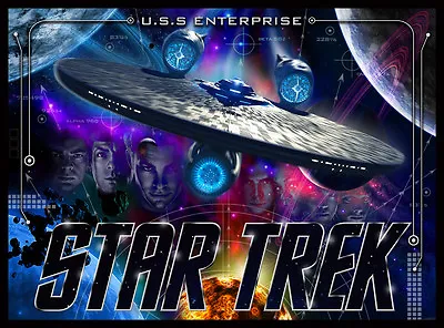 Star Trek Pinball Alternate Translite HIGHEST QUALITY RESOLUTION! Choose 1 Of 2 • $89