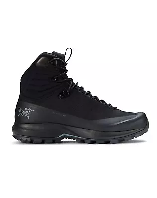Arc'teryx Aerios AR Gore-Tex Boot Mens 9 Black Pilot Hiking Shoes Vibram $260 • $150