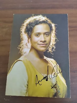 Angel Coulby Signed Merlin BBC Postcard. • £19.99