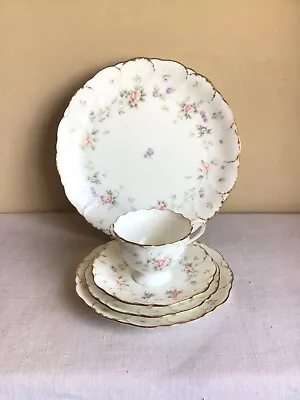 5 Piece Place Setting Mikasa Bone China Endearment Floral Pattern Dinner Set  • $94.99