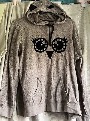 £4 • Buy Cute Owl Size 22 Inspire Hoody (605)