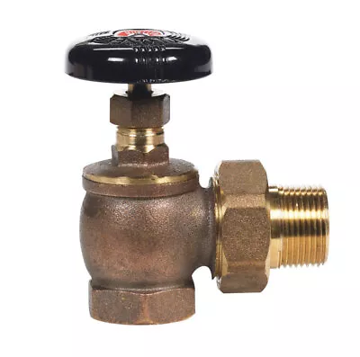 Mueller 109-304 15 PSI Adjustable Radiator Angle Stem Valve 3/4 MIP In. • $23.65