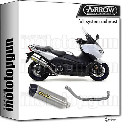 Arrow Full System Exhaust Race-tech C Yamaha Tmax T-max 530 17/19 • $991.10
