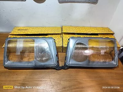 Mercedes W124 C124 S124 A124 Facelift Lately Model BOSCH Headlight Lens Pair OEM • $400