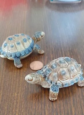 Two Wade Tortoise Trinket Boxes • £8