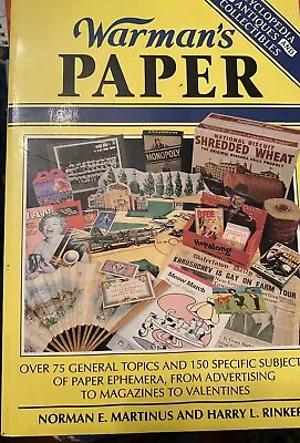 Warman S Paper  Encyclopedia Of Antiques And Collectibles  • $5