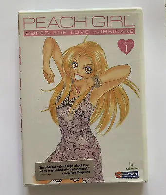 Peach Girl DVD Super Pop Love Hurricane Volume 1 Anime New & Sealed High School • $9.89