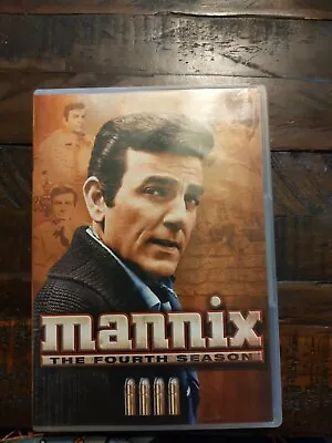 Mannix Complete Season 4 (DVD 24-Episodes On 6-Discs Set) • $15.99