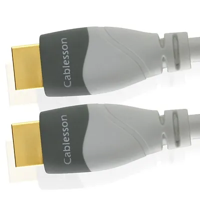 MacKuna UltraHD HDMI Cable V1.4 / 2.0 0.5M-20M High Speed 4K 3D 2160p Cablesson • £6.55