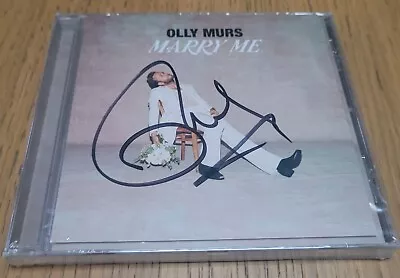 Olly Murs - Marry Me CD Album: SIGNED / AUTOGRAPHED Insert SEALED UNPLAYED • £12.49