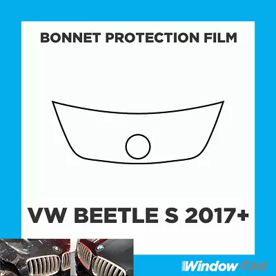 For VW Beetle S 17+ CLEAR Bonnet PPF Scratch Guard Protection Film • $97.56