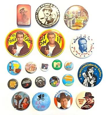 CHOOSE: Vintage Movie/Television/TV Character Pin Pinback Button  MTV Toy Story+ • $2