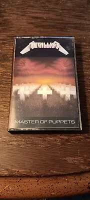 Metallica Master Of Puppets By Metallica Cassette Tape 1986 Original Tested • $26.50