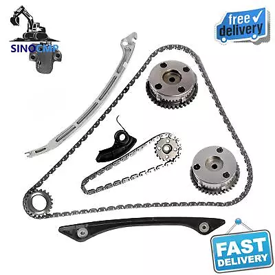 Timing Chain Kit & VVT Gear For Volvo XC60 V60 S60 S80 V70 T5 B4204 2.0L 1999CC • $151.62